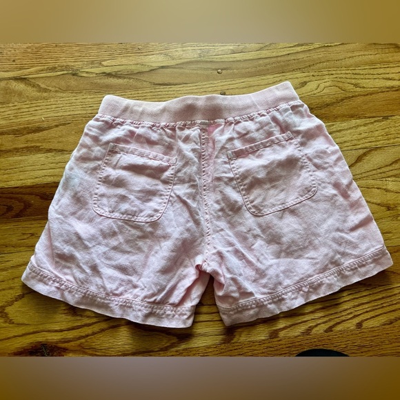 J.McLaughlin Drawstring Pink Linen Shorts - Small - Picture 8 of 8